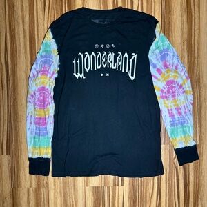 Electric family “womderland” tie dye long sleeves